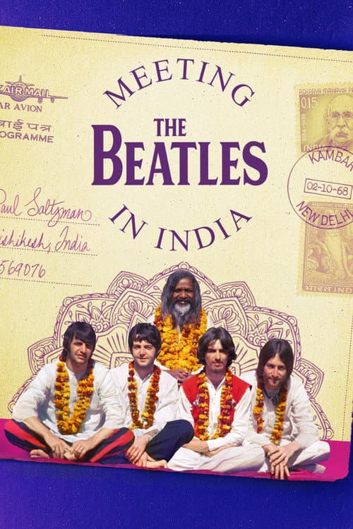 Póster de Meeting the Beatles in India