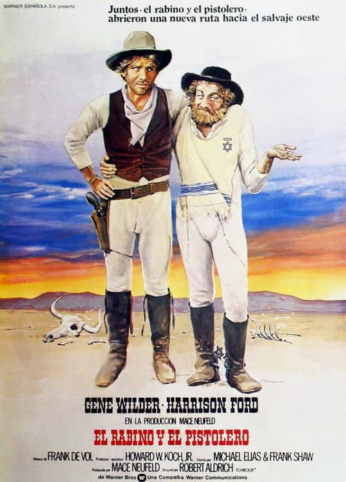 Póster de El rabino y el pistolero