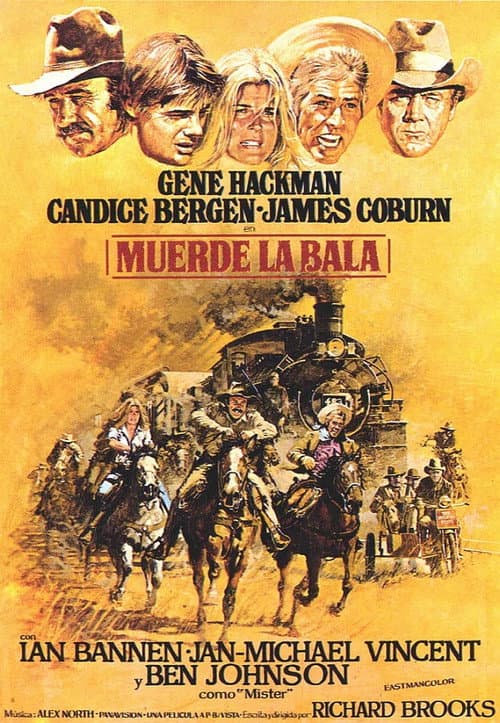 Póster de Muerde la bala