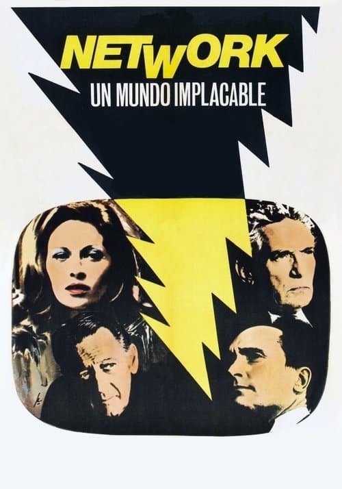 Póster de Network, un mundo implacable