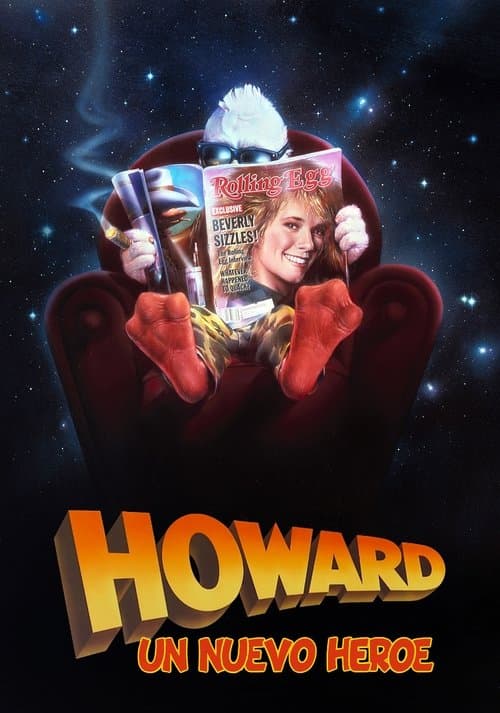 Póster de Howard. Un nuevo héroe