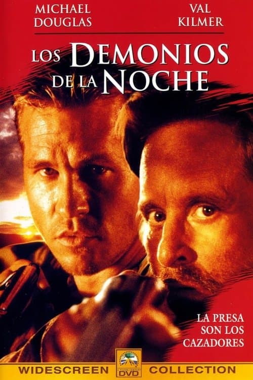 Póster de Los demonios de la noche