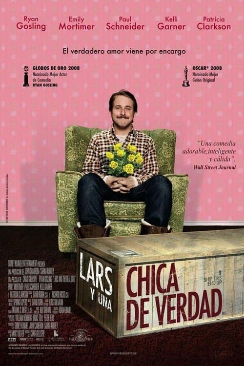 Póster de Lars y una chica de verdad