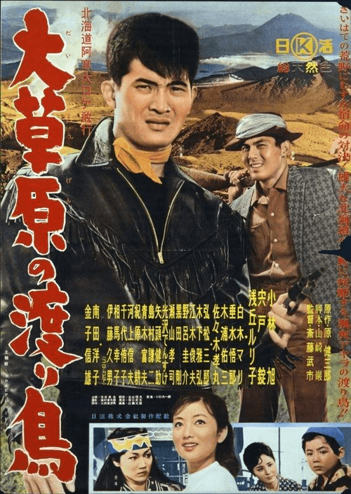 Póster de 大草原の渡り鳥
