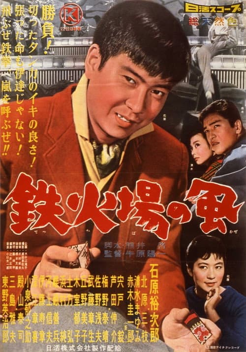 Póster de 鉄火場の風