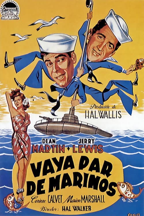 Póster de ¡Vaya par de marinos!