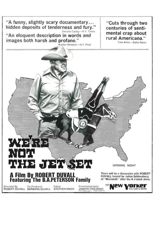 Póster de We're Not the Jet Set