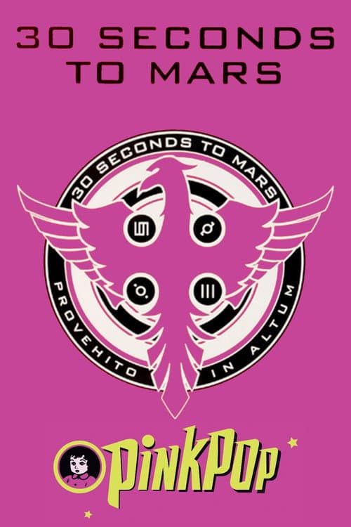 Póster de 30 Seconds To Mars - Pinkpop 2007